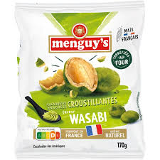 Cacahuètes enrobées au wasabi