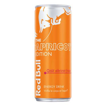 Red Bull Abricot Fraise — 25 cl