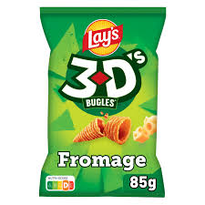 Chips 3D Lay's fromage