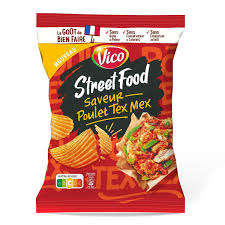 Chips Poulet Tex-Mex — 120 g