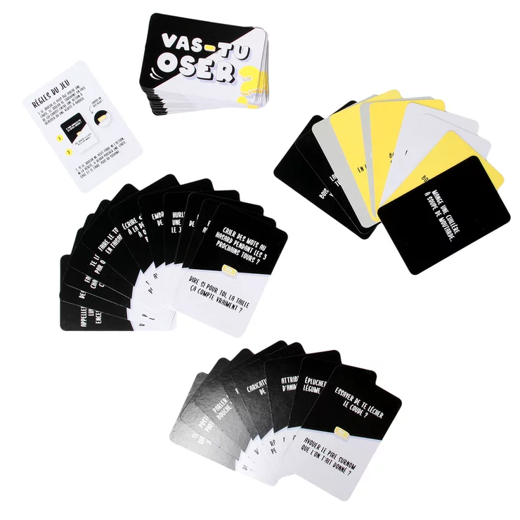 Vas-tu oser — jeu de cartes de la vérité