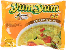 Nouilles chinoises curry